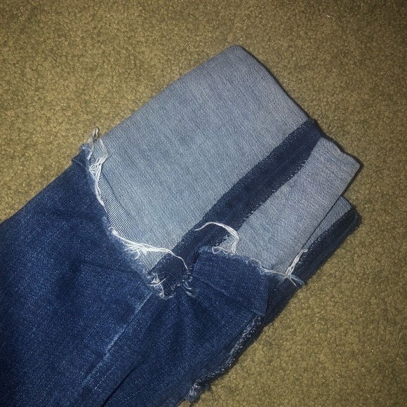 Monkey Ride Women’s Distressed Deep Cuff Skinny Jeans Size 5 - Picture 9 of 9